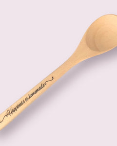 Wooden Spoon - Happiness is Homemade
