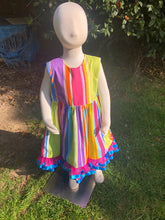 Girls Dress - Striped