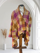Vintage Wool Blanket Jacket - long length