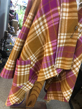 Vintage Wool Blanket Jacket - long length