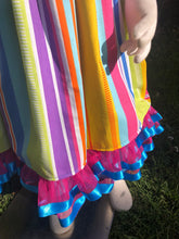 Girls Dress - Striped