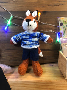 Hand knitted Fox - Boy