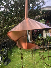 Copper Hanging Bird Feeder