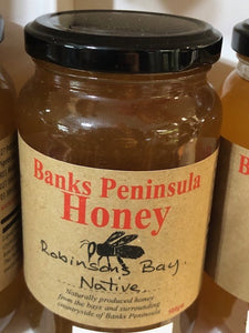 Banks Peninsula Honey - Robinson Bay
