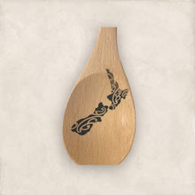 Wooden Spoon - Map of New Zealand