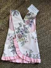 Girls Cross Over 2 piece Set - Pink Floral - Size  1