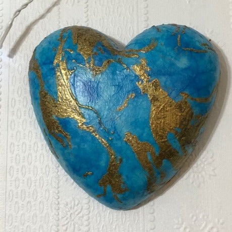 Momi Hearts - Blue Gold