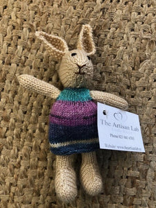 Hand knitted Rabbit