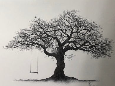 Swing in a Tree - Limited Edition Framed Prints