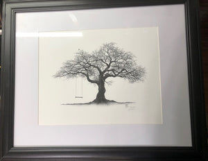 Swing in a Tree - Limited Edition Framed Prints