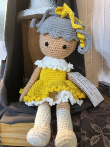Crochet Girl - Yellow Dress