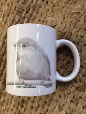 Coffee Mug - Grey Warbler / Riroriro Chick
