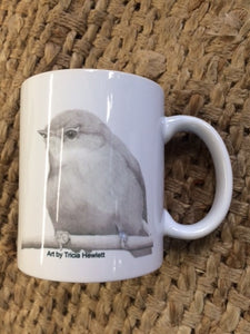 Coffee Mug - Grey Warbler / Riroriro Chick