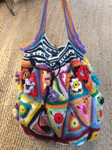 Crochet Peggy Triangles Bag