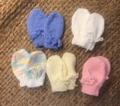 Hand Knitted Mittens