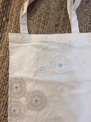 Lace calico bag