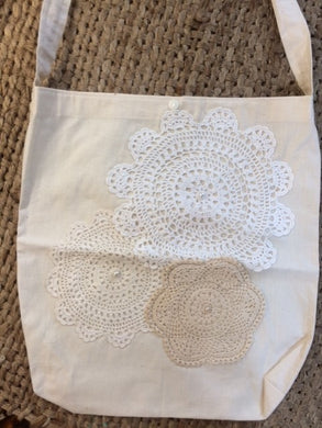 Lace calico bag