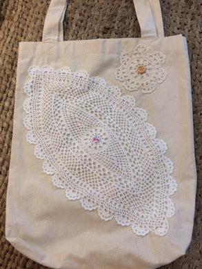 Lace calico bag