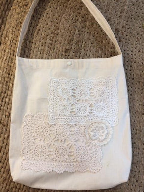 Lace calico bag
