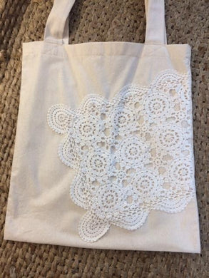 Lace calico bag