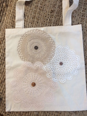 Lace calico bag