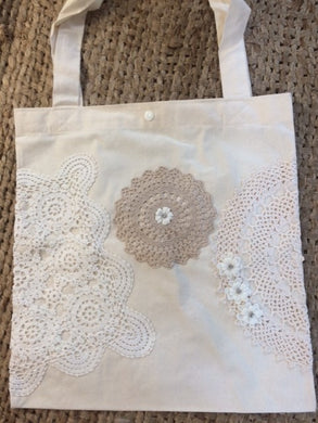 Lace calico bag