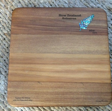 Rimu Cheese Board - Silver Fern - Medium