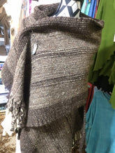 Handmade Woven Shawl - Un-dyed  natural