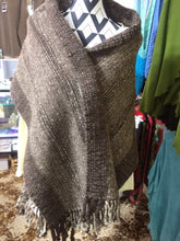 Handmade Woven Shawl - Un-dyed  natural