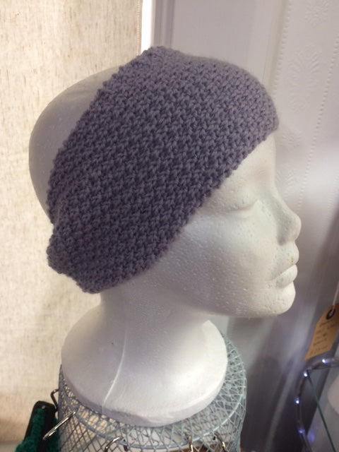 Headbands knitted - Light Purple