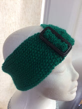 Headbands knitted - Green