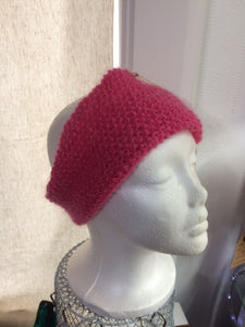 Headbands knitted - Pink