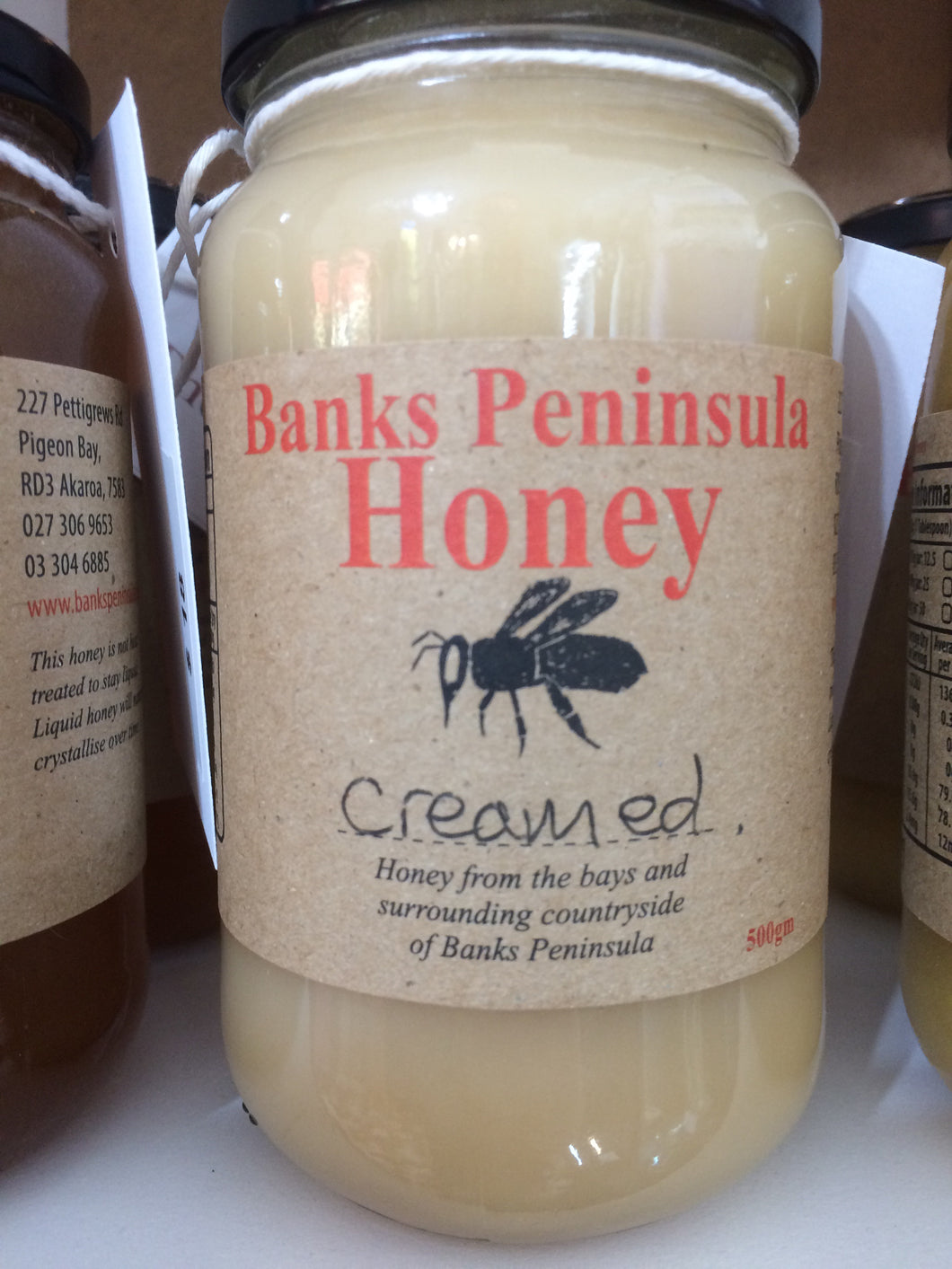 Banks Peninsula honey - Creamed