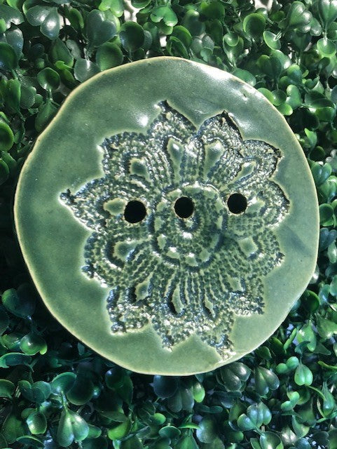 Ceramic Soap Dish - Green